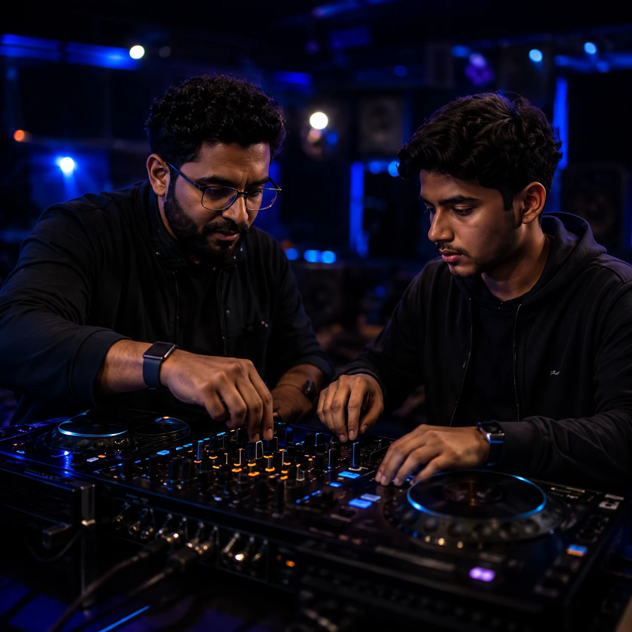 One-to-one mentoring at Melody Mechanics DJ academy